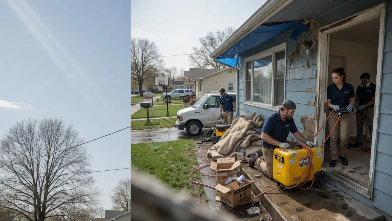 Basement Flood Cleanup in Mokena, IL near me